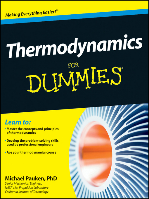 Title details for Thermodynamics For Dummies by Mike Pauken - Available